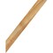 Ekena Millwork 4"W x 22"D x 28"H Traditional Rough Sawn Knee Brace, Western Red Cedar BRC04X22X28TRA00RWR - alternate 4